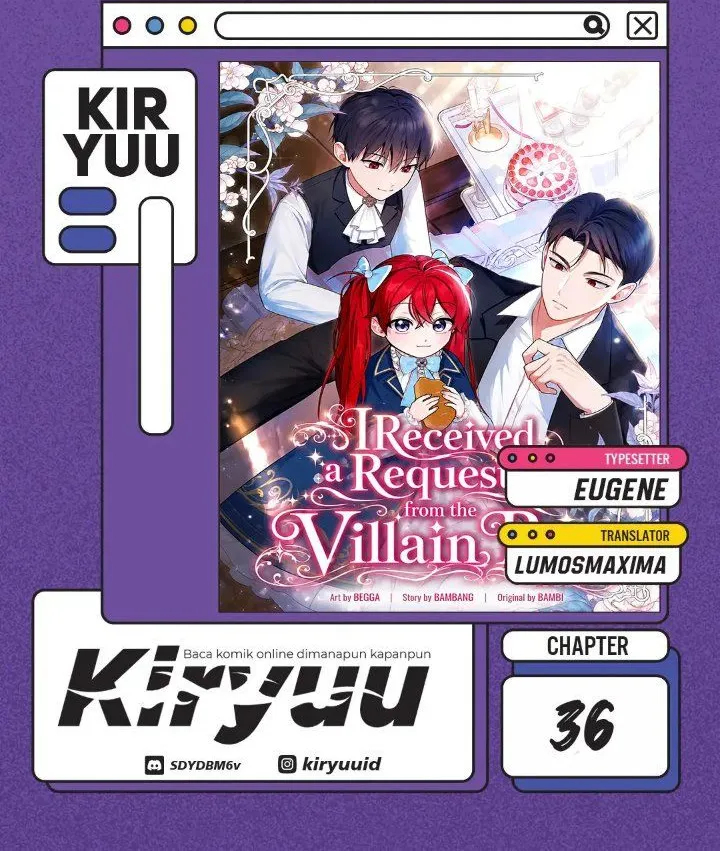 
              I Received a Request from the Villain Boss             Chapter 36