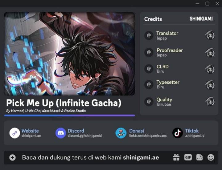 Pick Me Up, Infinite Gacha Chapter 162