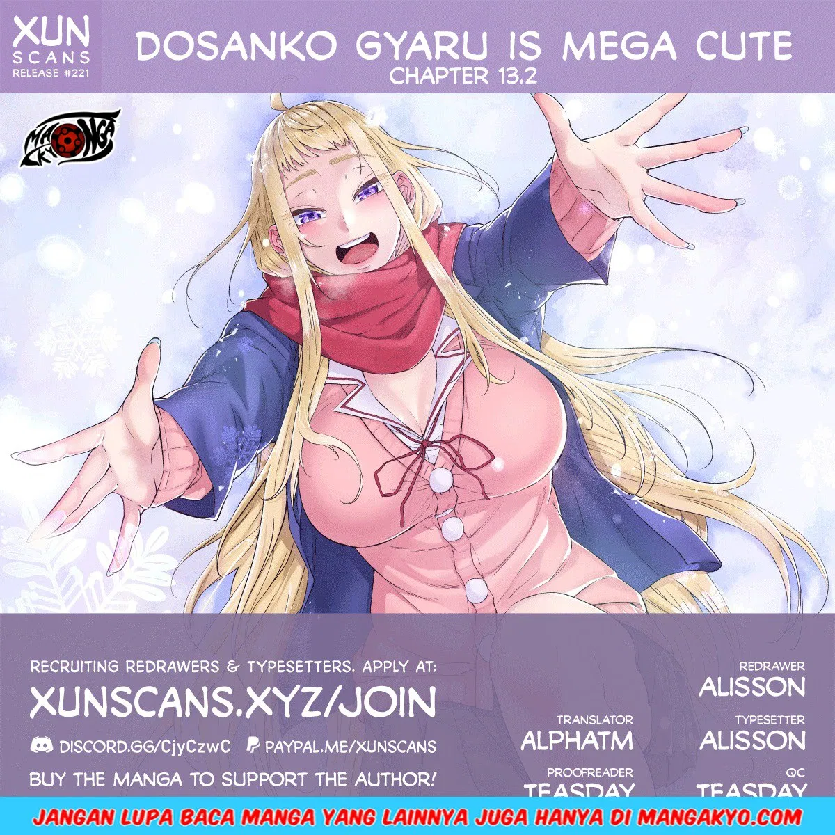 Dosanko Gyaru Is Mega Cute Chapter 13.2