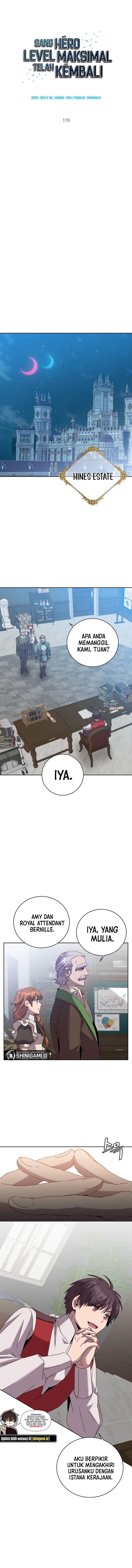 The MAX leveled hero will return! Chapter 119