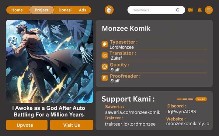 Idle Player Returns as a God Chapter 23