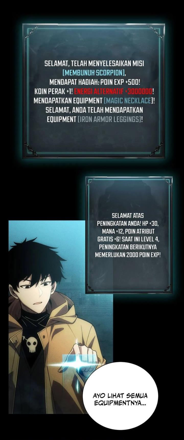 Idle Player Returns as a God Chapter 3