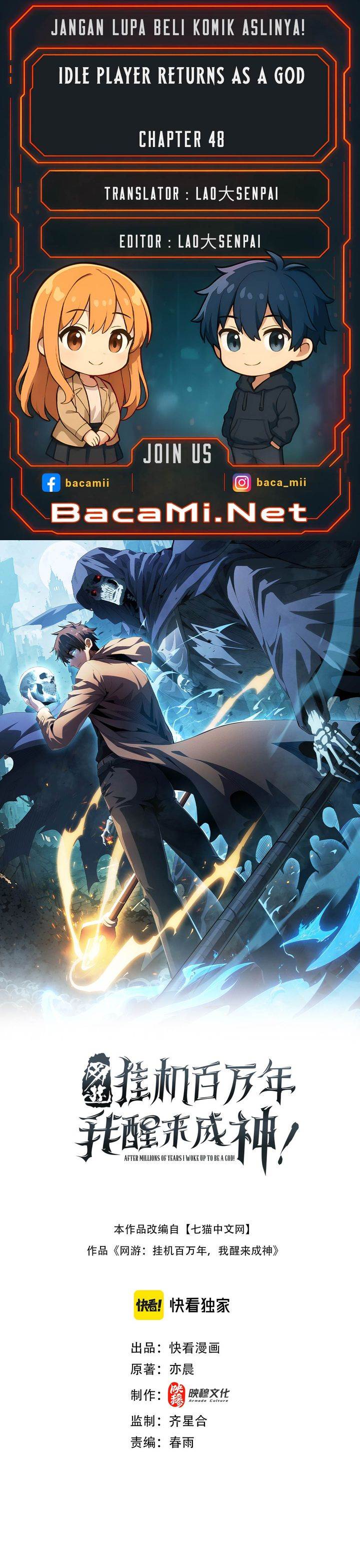 Idle Player Returns as a God Chapter 48