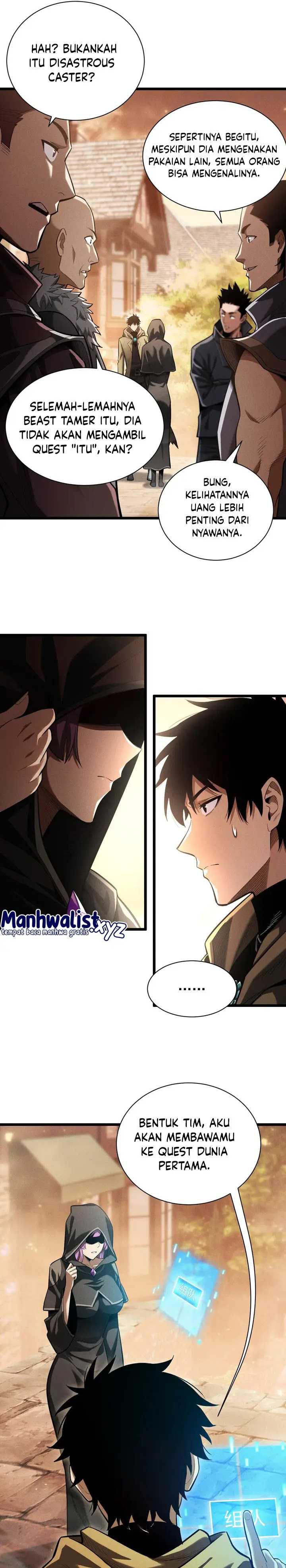 Idle Player Returns as a God Chapter 7