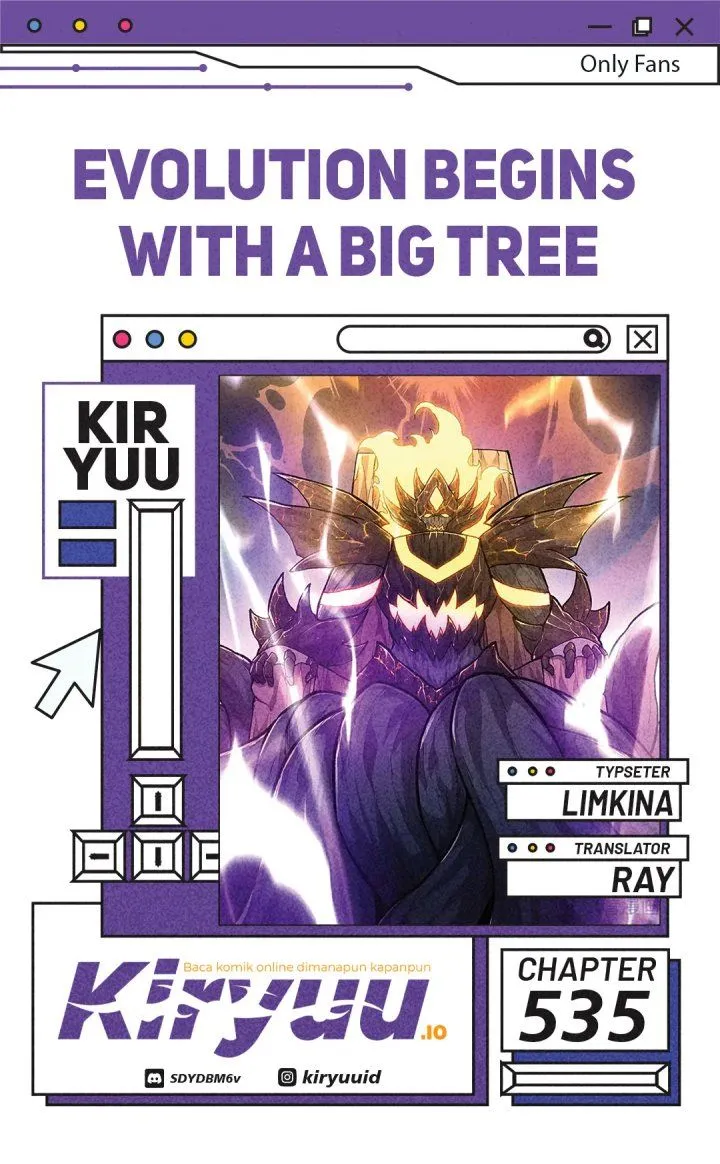 Evolution Begins With A Big Tree Chap 535 - Next Chap 536