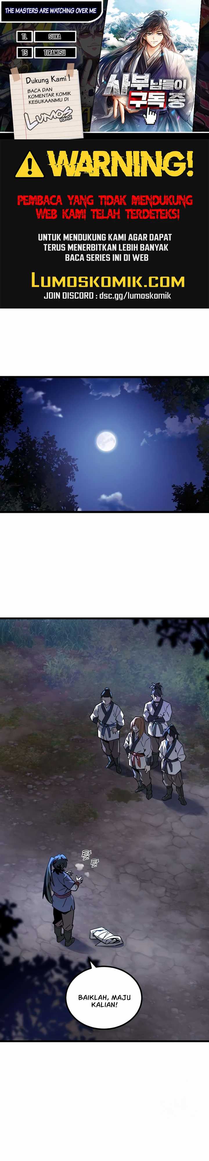 
              The Masters Are Watching Over Me             Chapter 3