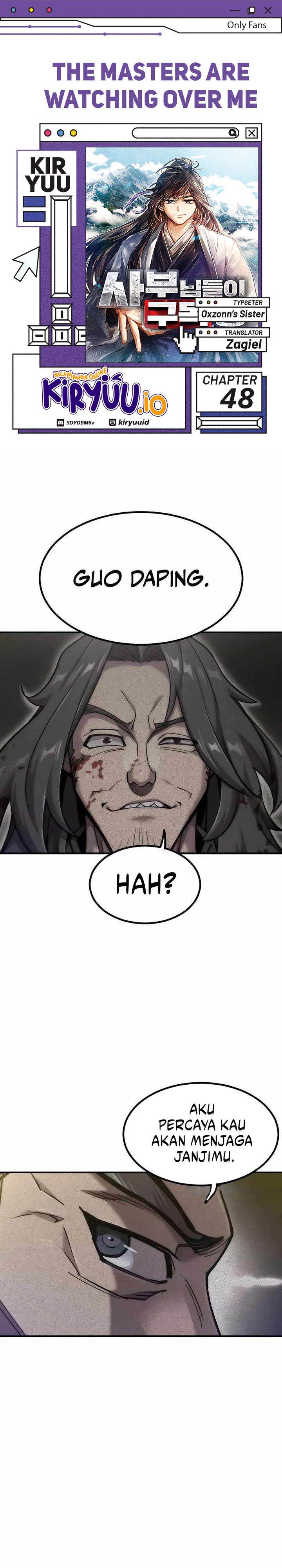 
              The Masters Are Watching Over Me             Chapter 48
