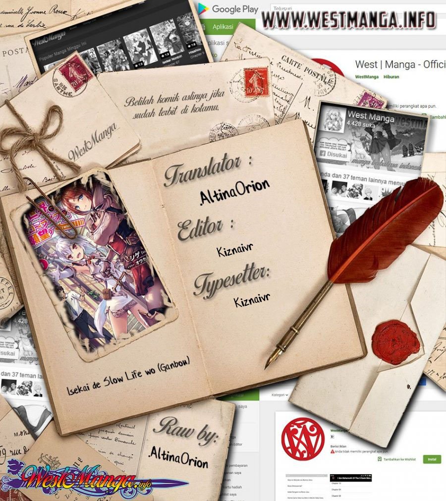 
              Isekai de Slow Life wo (Ganbou)             Chapter 7