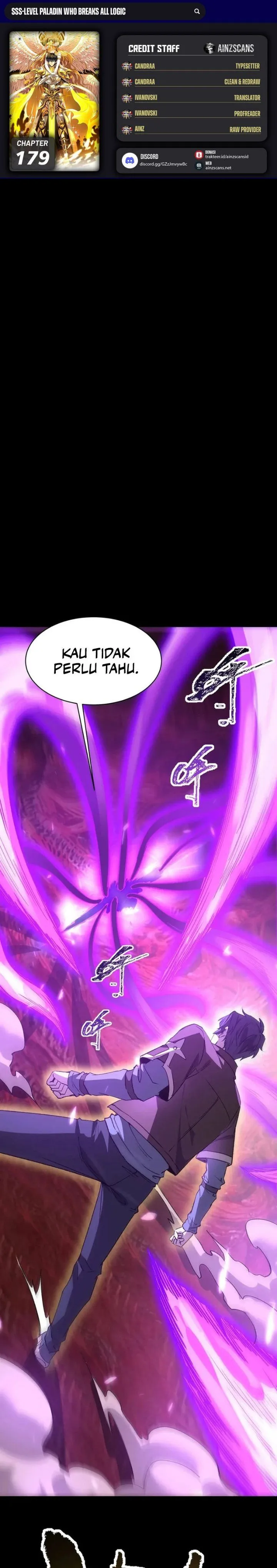 SSS-level Paladin Who Breaks All Logic Chapter 179
