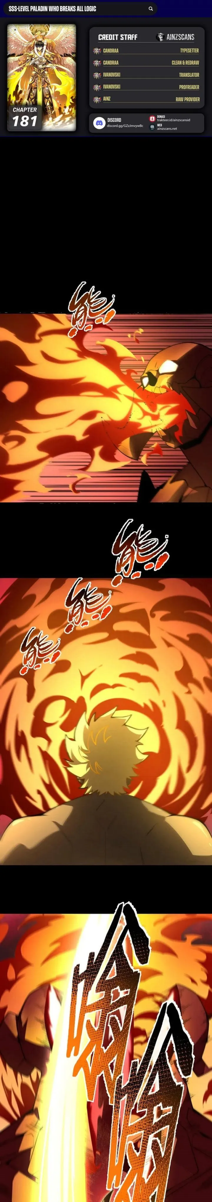 SSS-level Paladin Who Breaks All Logic Chapter 181