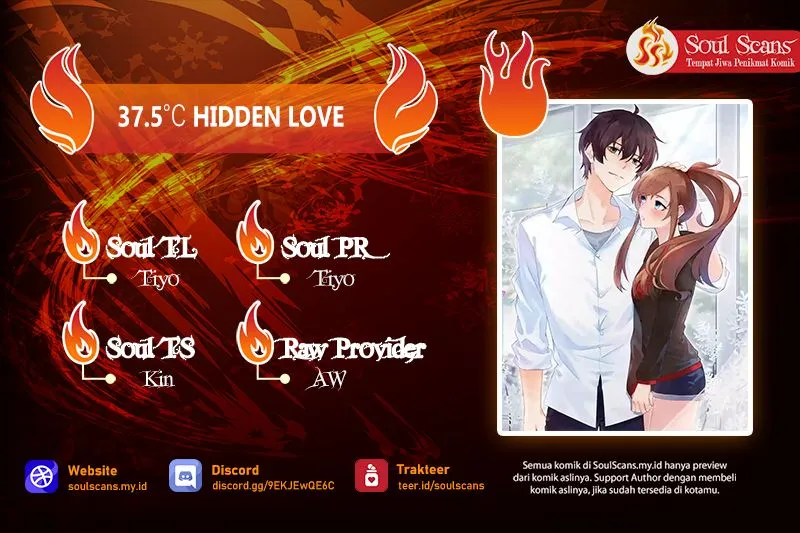 Page 1 - 37.5℃ Hidden Love Chapter 34