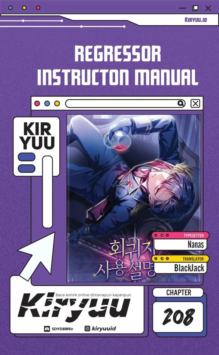 Regressor Instruction Manual Chapter 208