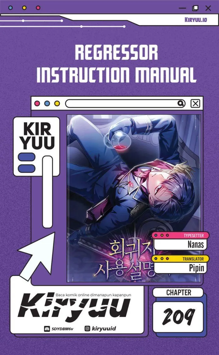 Regressor Instruction Manual Chapter 209