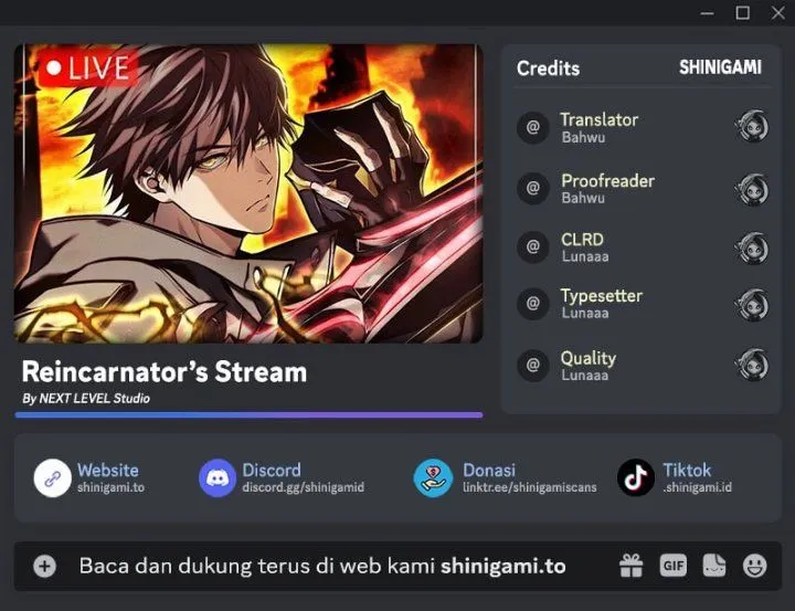 
              Reincarnator’s Stream             Chapter 68