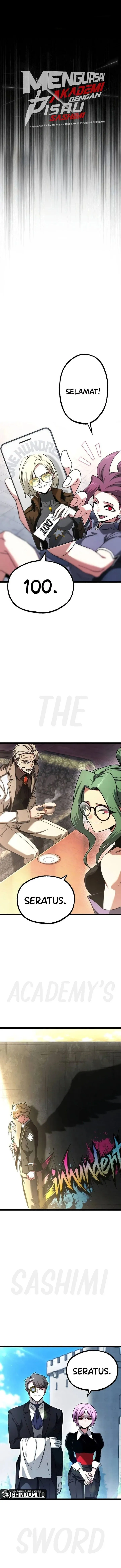 I Took over The Academy With a Single Sashimi Knife Chapter 100
