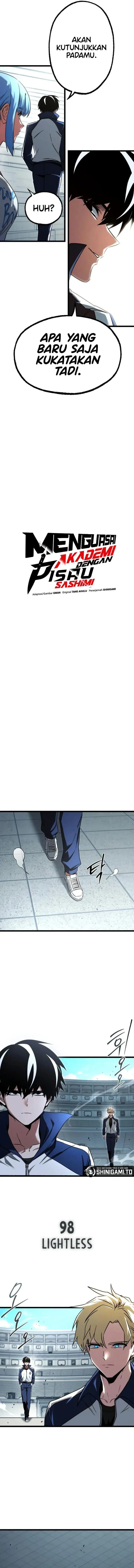 I Took over The Academy With a Single Sashimi Knife Chapter 98