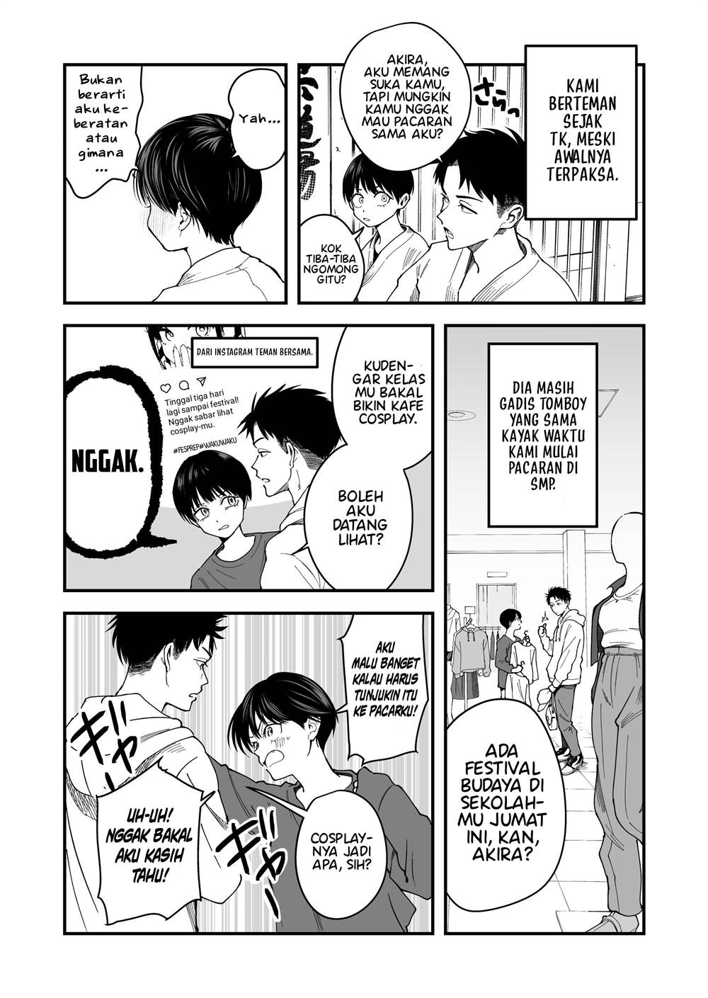
              Takou no Boyish Kanojo             Chapter 1