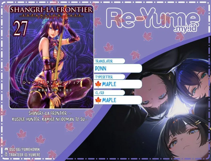 Shangri-La Frontier ~ Kusoge Hunter, Kamige ni Idoman to su~ Chap 279 - Next Chap 280