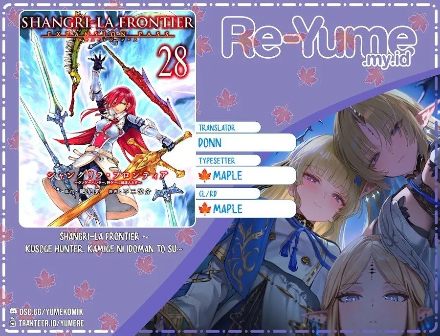 Shangri-La Frontier ~ Kusoge Hunter, Kamige ni Idoman to su~  Chap 281 - Next Chap 282