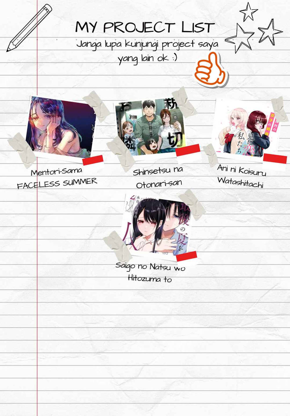 
              Saigo no Natsu wo Hitozuma to             Chapter 5