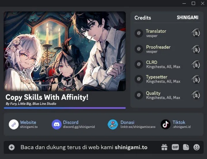 Page 1 - Copy Skills With Affinity! Chapter 8