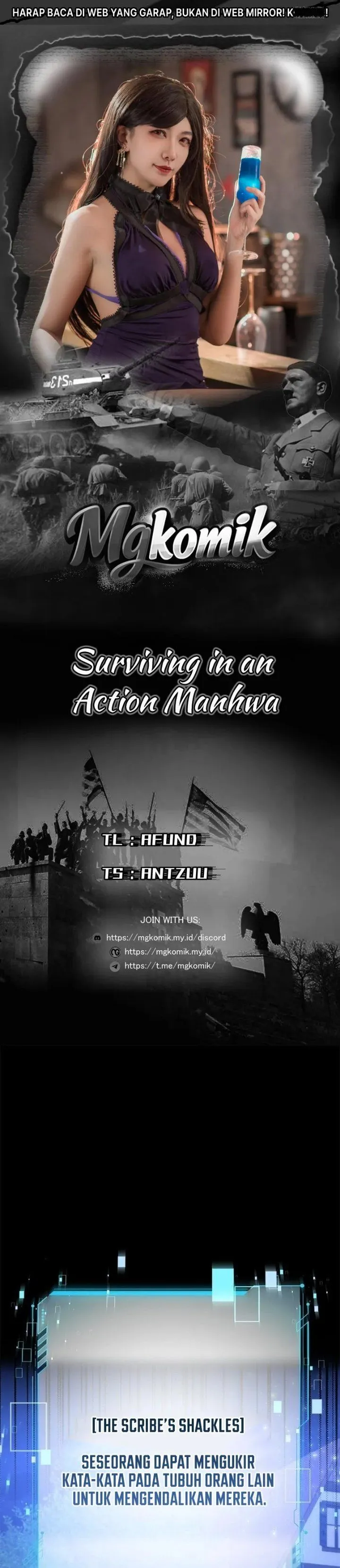 
              Surviving in an Action Manhwa             Chapter 45