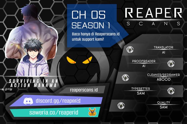 
              Surviving in an Action Manhwa             Chapter 5