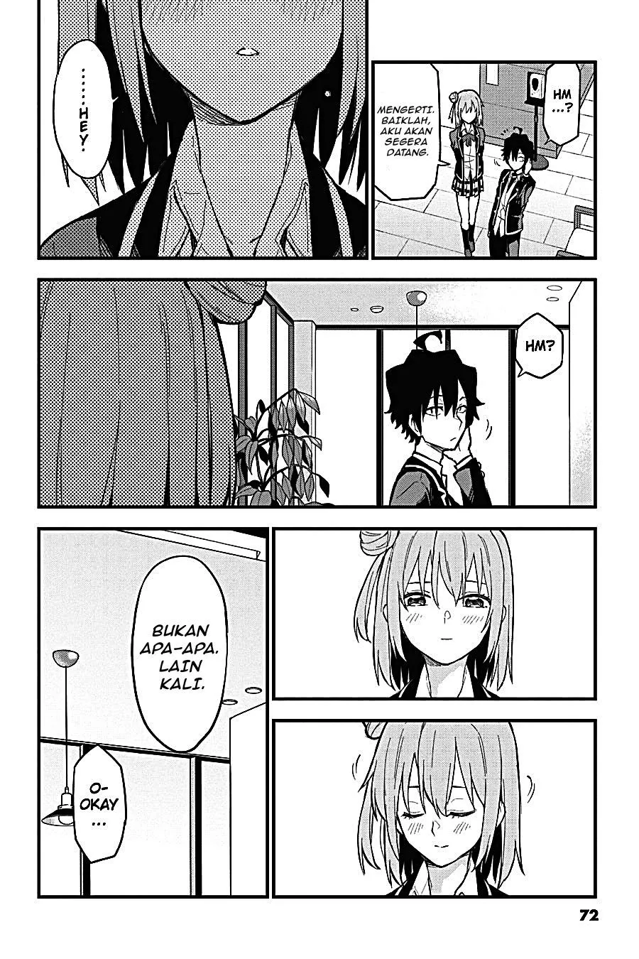 
              Yahari Ore no Seishun Love Come wa Machigatteiru             Chapter 116