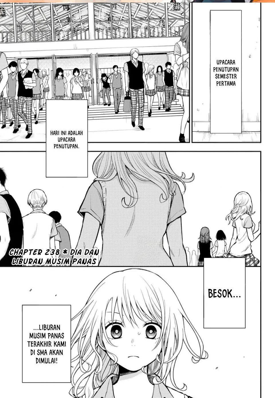 Kuroiwa Medaka ni Watashi no Kawaii ga Tsuujinai Chap 238 - Next Chap 239
