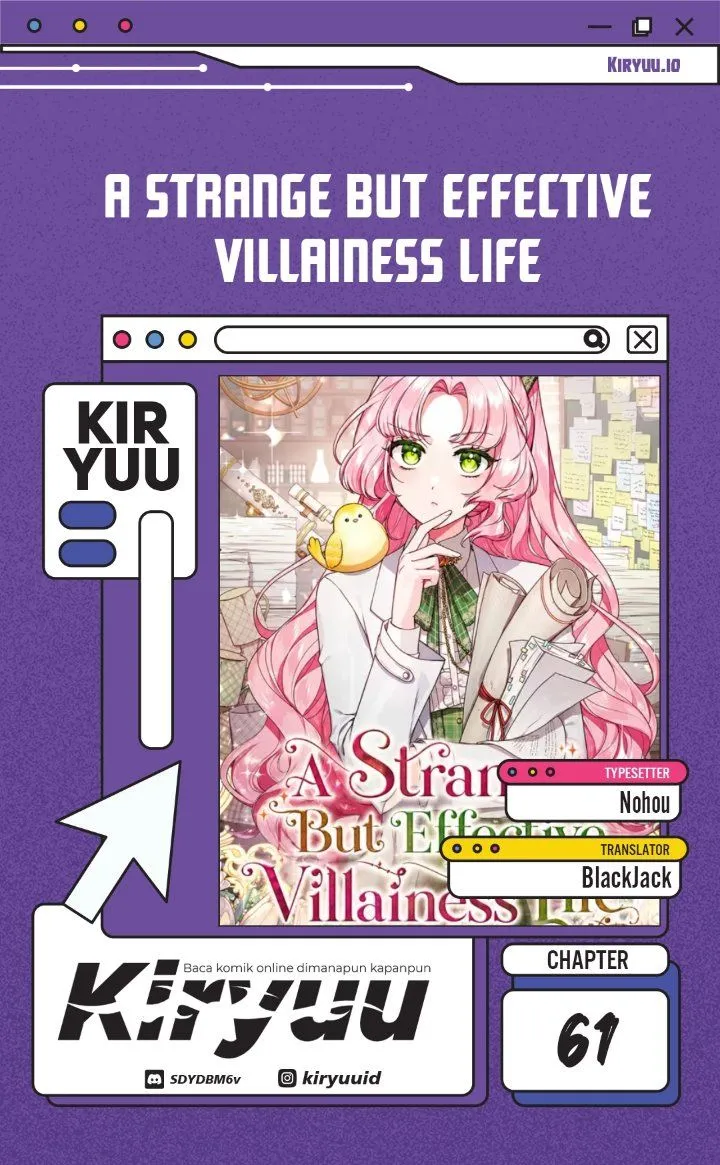 
              A Strange But Effective Villainess Life             Chapter 61