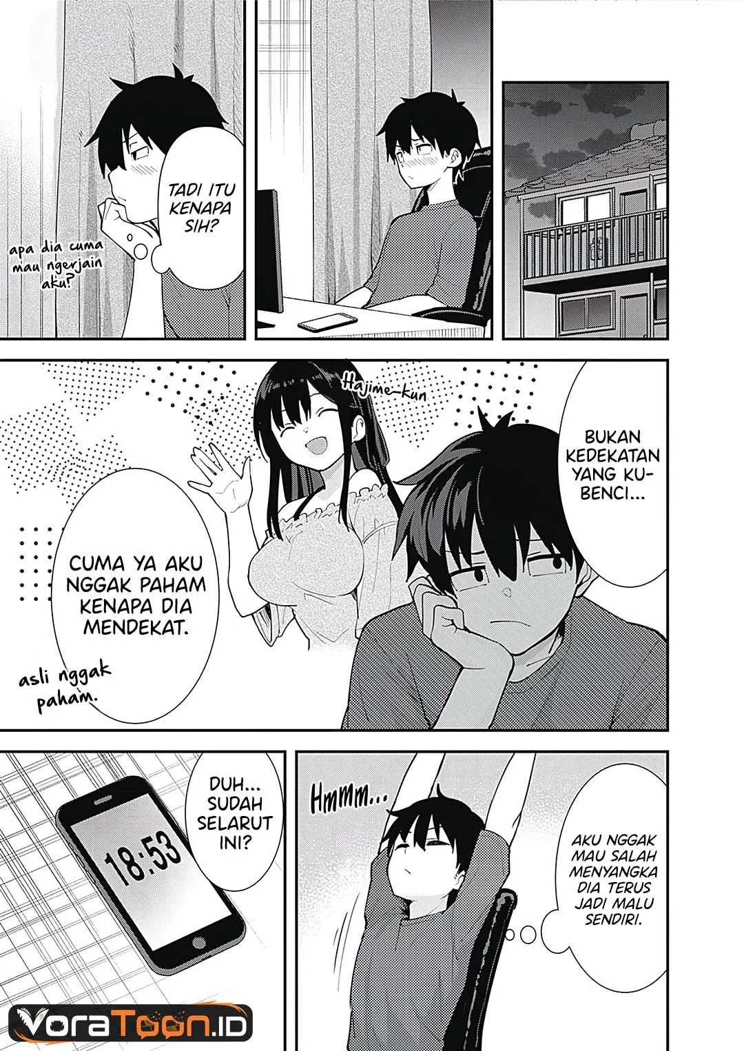 Page 19 - Sasayaki Sasaru Sasaki-san Chapter 1