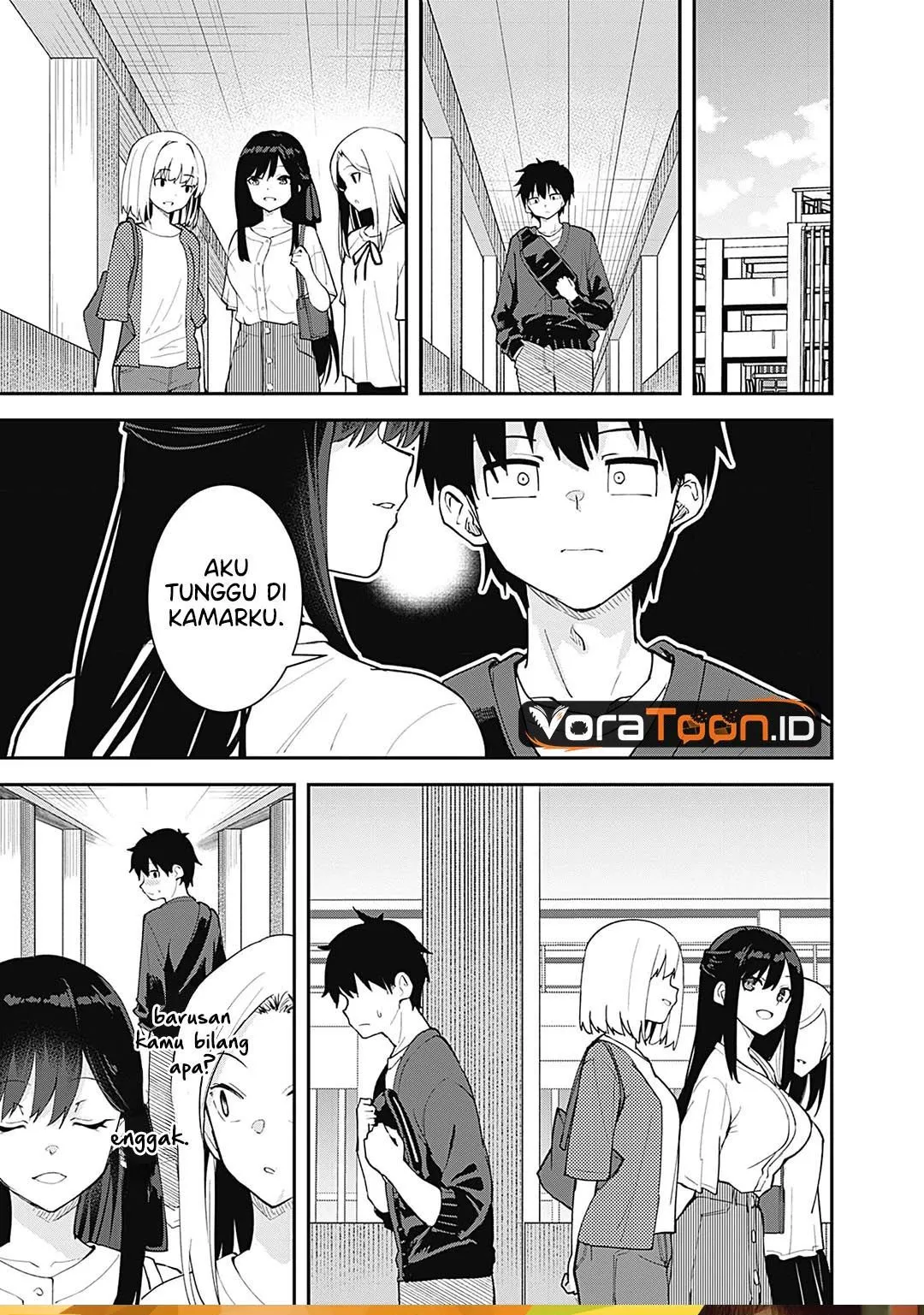 Page 1 - Sasayaki Sasaru Sasaki-san Chapter 2