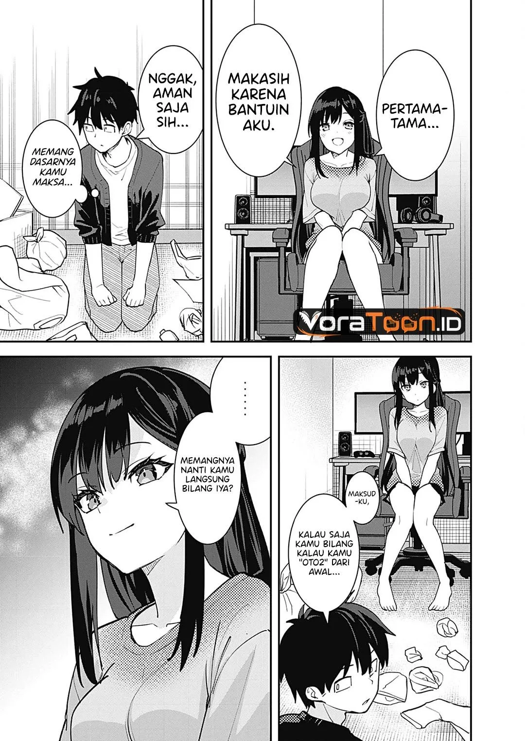 Page 7 - Sasayaki Sasaru Sasaki-san Chapter 2
