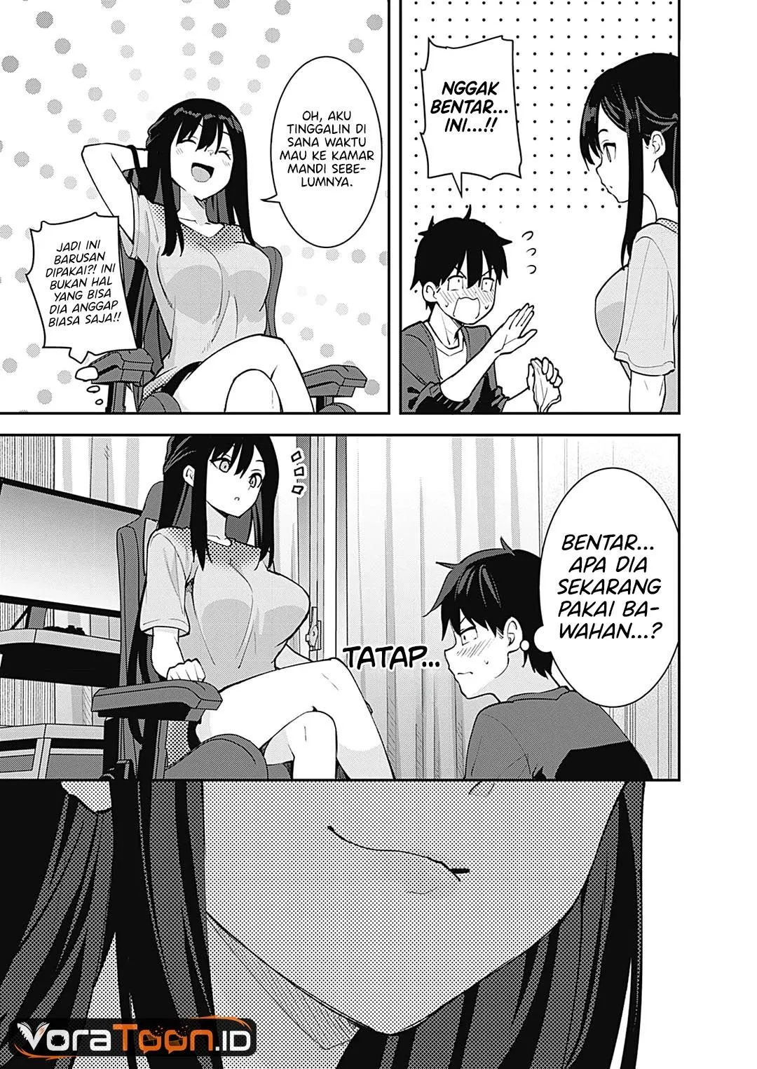 Page 9 - Sasayaki Sasaru Sasaki-san Chapter 2