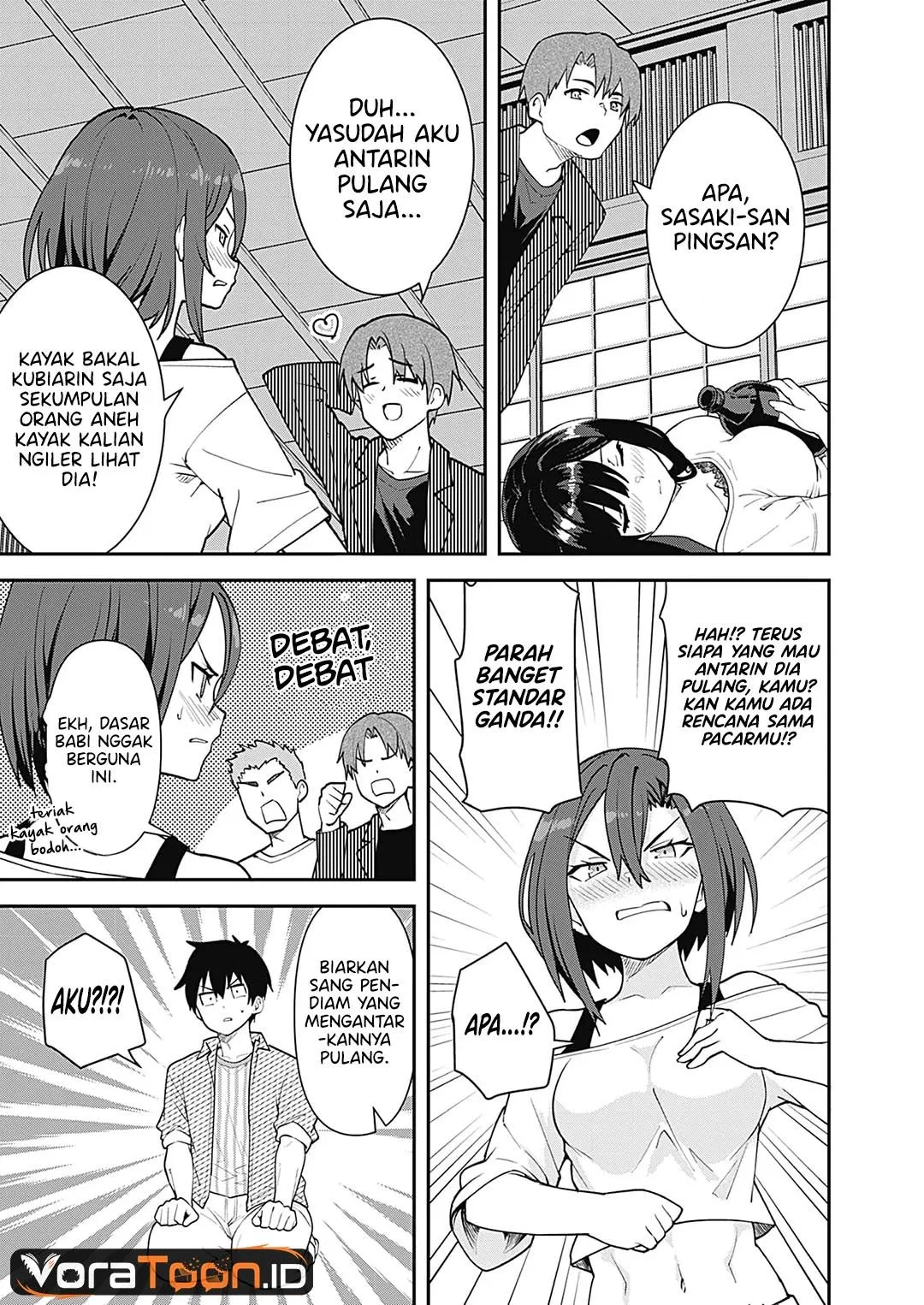 Page 19 - Sasayaki Sasaru Sasaki-san Chapter 3