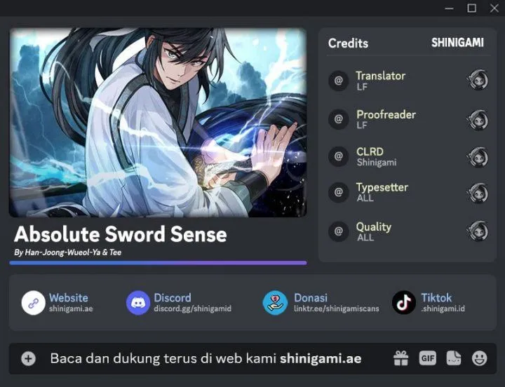Absolute Sword Sense Chap 204 - Next Chap 205
