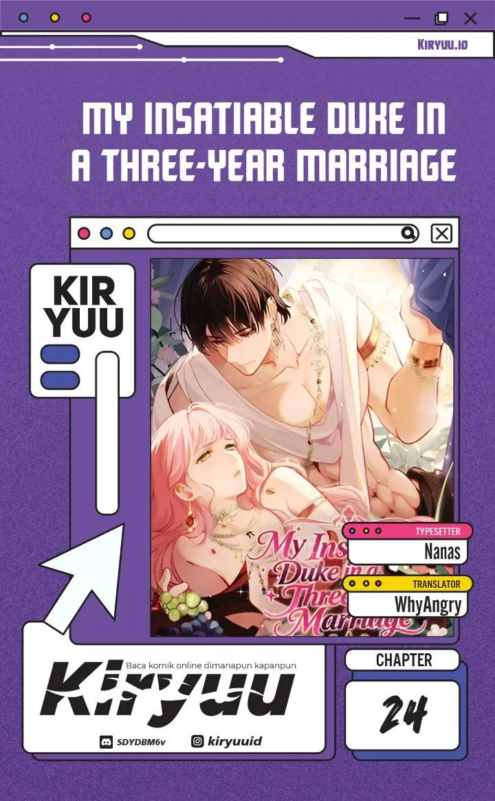 
              My Insatiable Duke in a Three-Year Marriage             Chapter 24