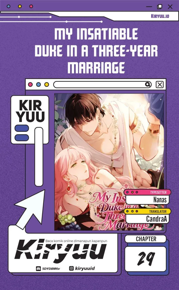 
              My Insatiable Duke in a Three-Year Marriage             Chapter 29